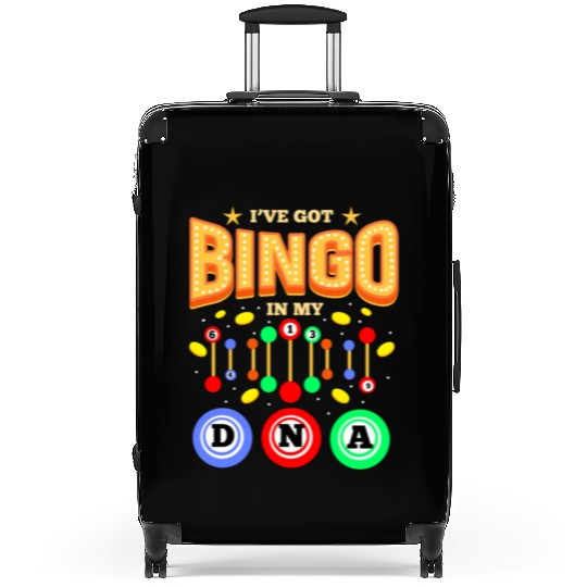 I ve Got Bingo In My DNA For Bingo Lover Suitcases