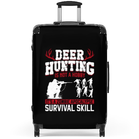 Buck Deer Hunting Hunter Zombie Suitcases