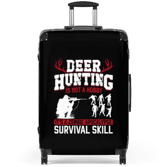 Buck Deer Hunting Hunter Zombie Suitcases