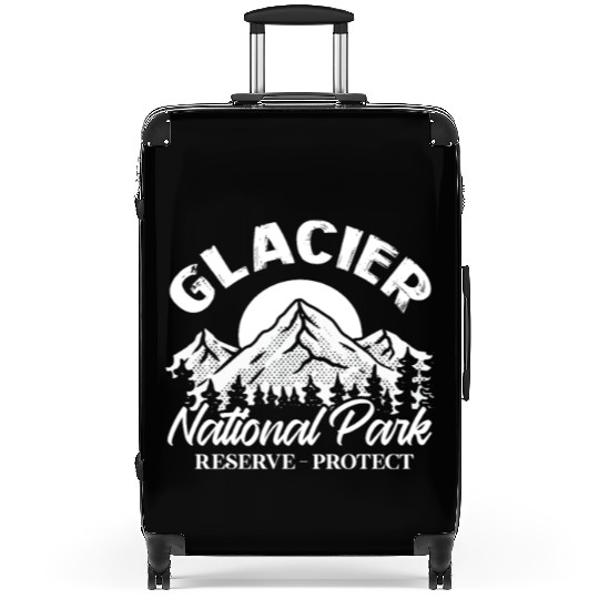Glacier National Park Reserve Protect Suitcases