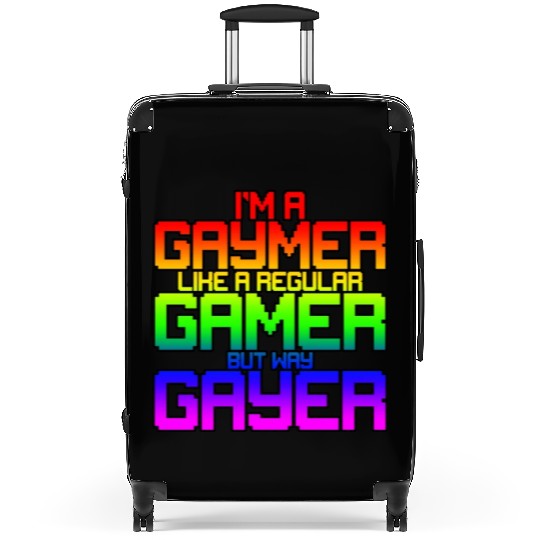 I'm A Gaymer, Like A Regular Gamer But Way Gayer 2 Suitcases