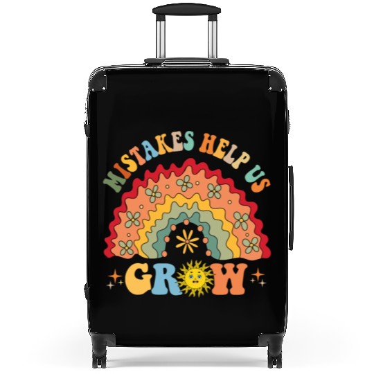 Mistakes Help Us Grow Groovy Growth Mind Suitcases