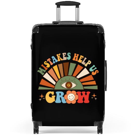 Mistakes Help Us Grow Groovy Growth Mind Mindset Suitcases