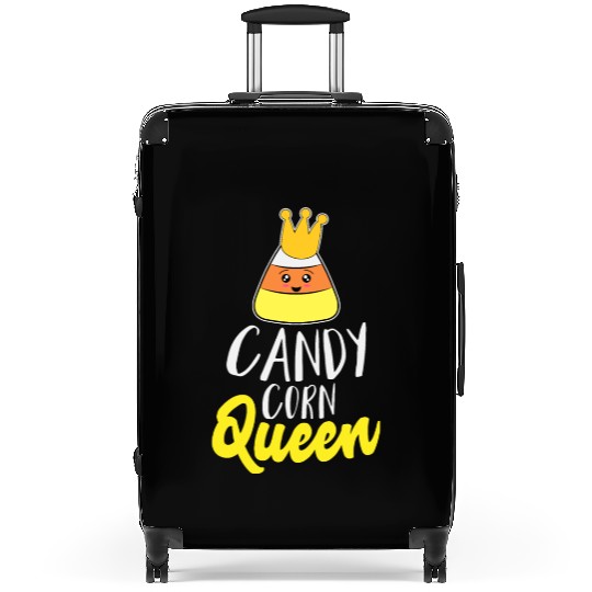 Candy Corn Queen Suitcases for Kid Girls Women
