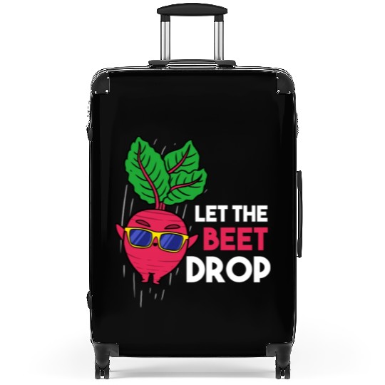 Let The Beet Drop For Vegetable Lover Suitcases