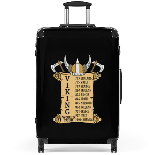 Viking World Tour For Vikings Lover Suitcases