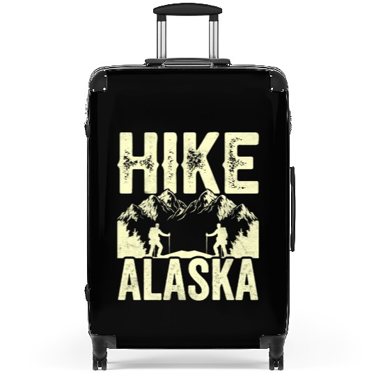 Hike Alaska Hiking Hiker Nature Suitcases