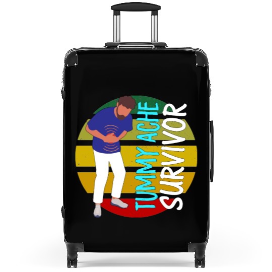 Tummy Ache Survivor Suitcases