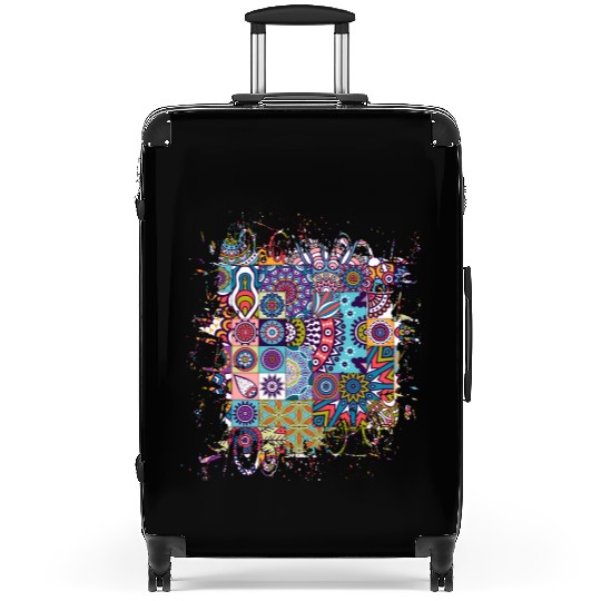 Joyful mosaic Suitcases