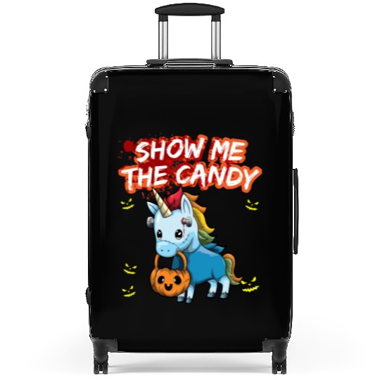 Show Me The Candy Halloween Costume Trick Or Treat Suitcases