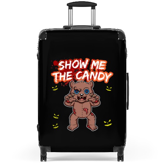 Show Me The Candy Halloween Costume Trick Or Treat Suitcases