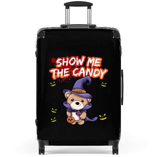 Show Me The Candy Halloween Costume Trick Or Treat Suitcases