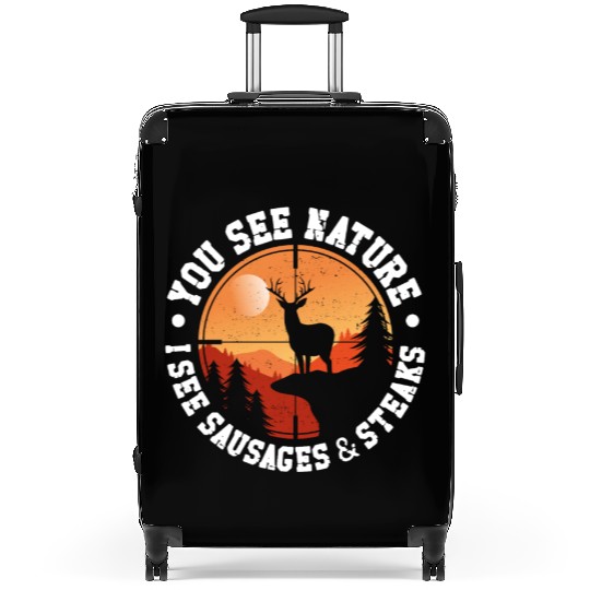 Buck Deer Hunting Hunter Bbq Suitcases