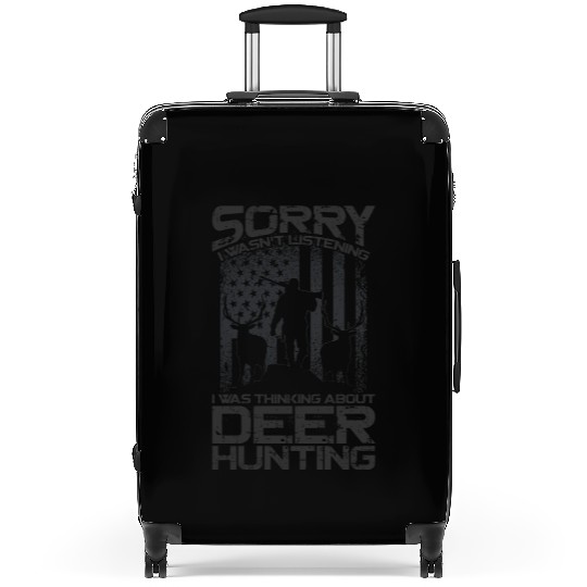 Buck Deer Hunting Hunter Vintage Suitcases