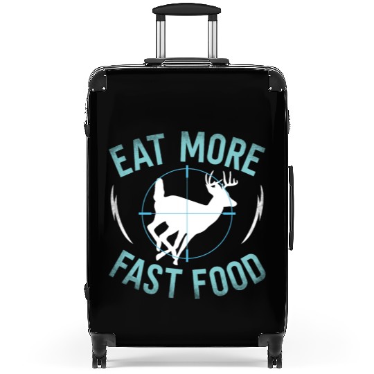 Buck Deer Hunting Hunter Eat More Suitcases