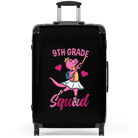 9th Grade Squad Ballet Back To School Girls Suitcases