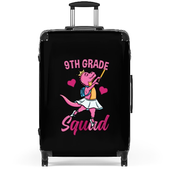 9th Grade Squad Ballet Back To School Girls Suitcases