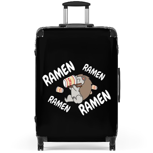 Hedgehog Instant Ramen Noodles Suitcases