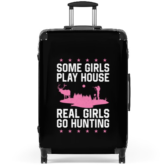 Buck Deer Hunting Hunter Girl Some Suitcases