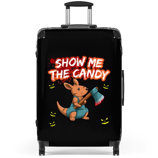 Show Me The Candy Halloween Costume Trick Or Treat Suitcases