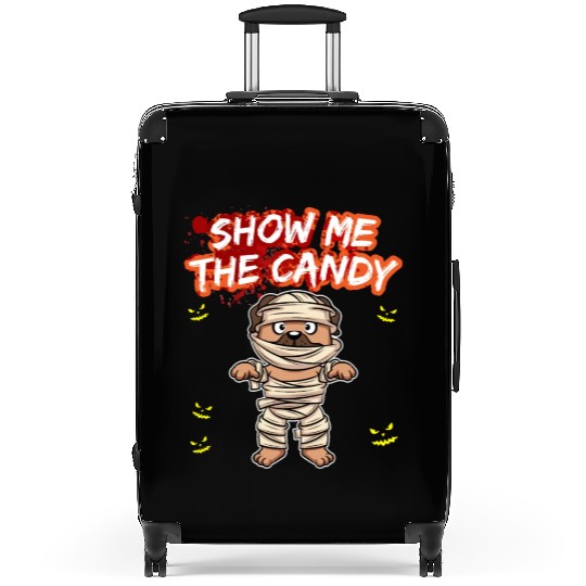 Show Me The Candy Halloween Costume Trick Or Treat Suitcases