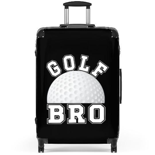 Golf Bro Proud Brother Of A Golfer Brother Gifts Suitcases