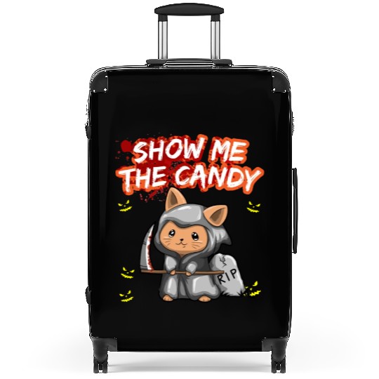 Show Me The Candy Halloween Costume Trick Or Treat Suitcases