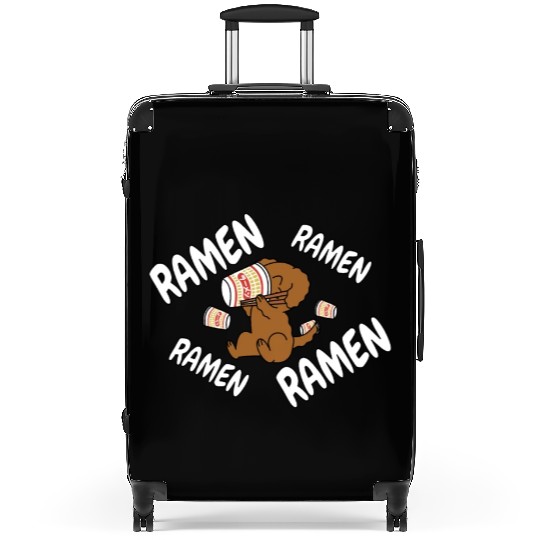 Goldendoodle Instant Ramen Noodles Suitcases