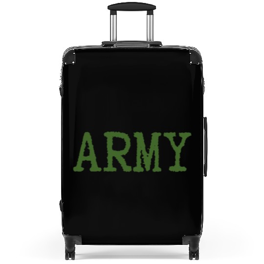 Vintage USA Army Military Green Cute US Retro US Suitcases