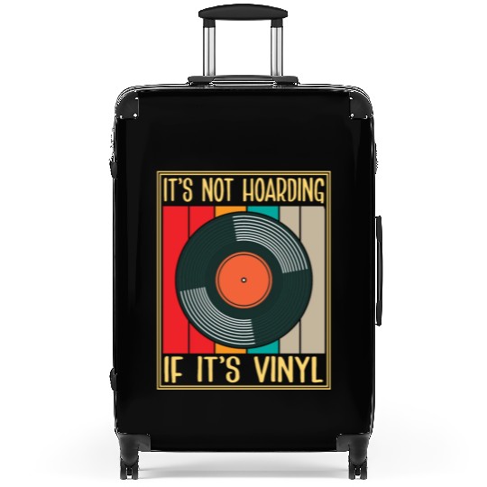 Vinyl Music Lover DJ Record Vinyl Suitcases