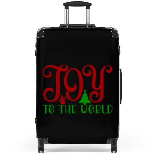 Joy to the world Suitcases