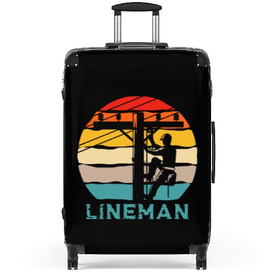 Lineman Retro Vintage Suitcases