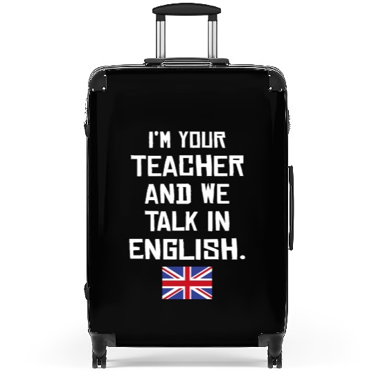 British English Teacher Suitcases