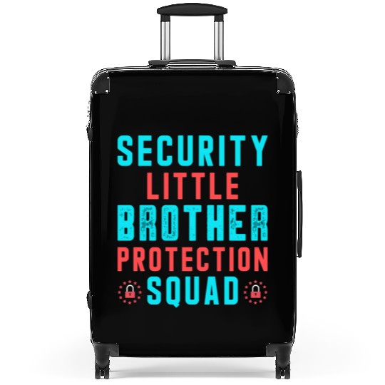 Security Little Brother Protection Squad Suitcases