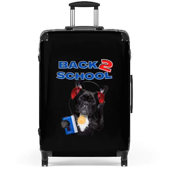 FRENCH BULLDOG BACK 2 SCHOOL aka BACK TO SCHOOL Suitcases