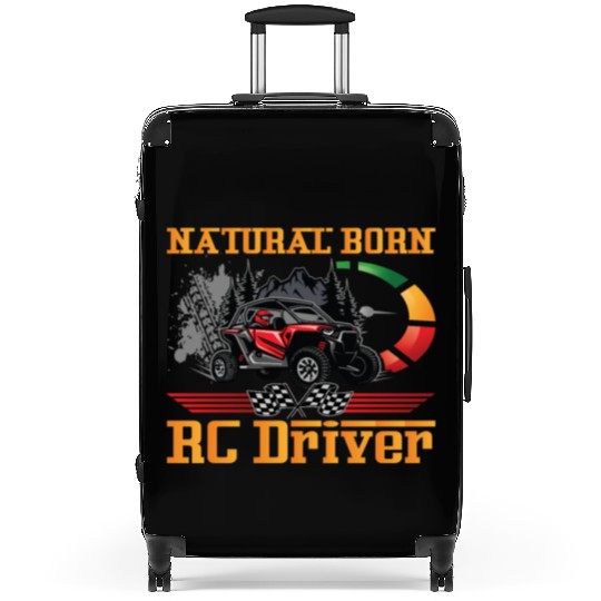 Natural Born RC car Driver Racer Remote Controlled Suitcases