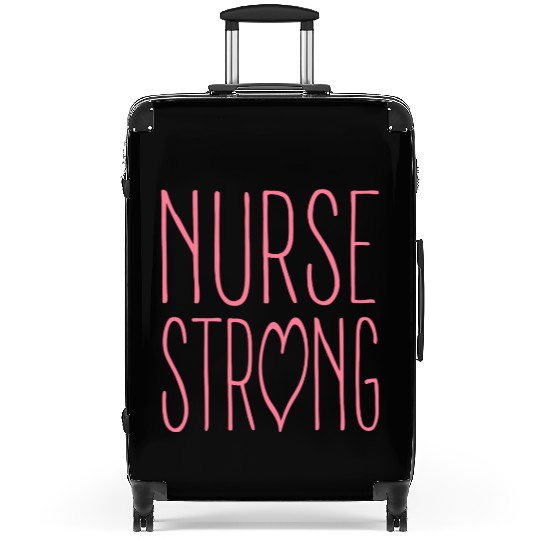 Strong Nurse Great Inspirational Nurse Suitcases