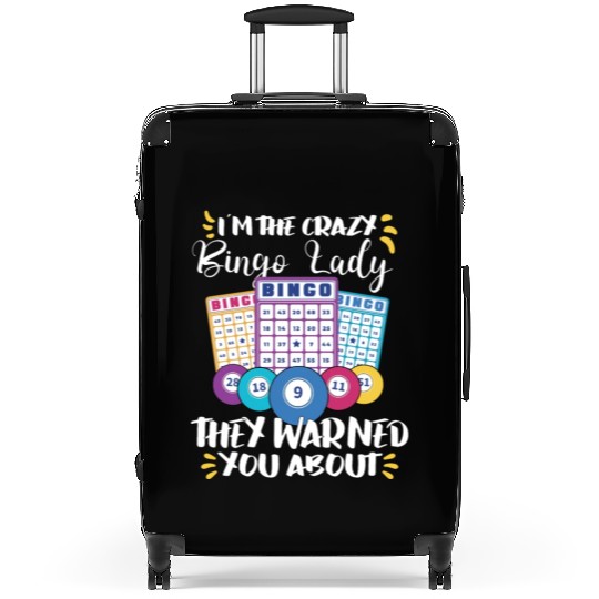 Bingo Card Game Grandma Bingo Player Bingo Cards Suitcases