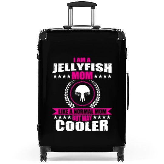 Funny Jellyfish Mom Suitcases