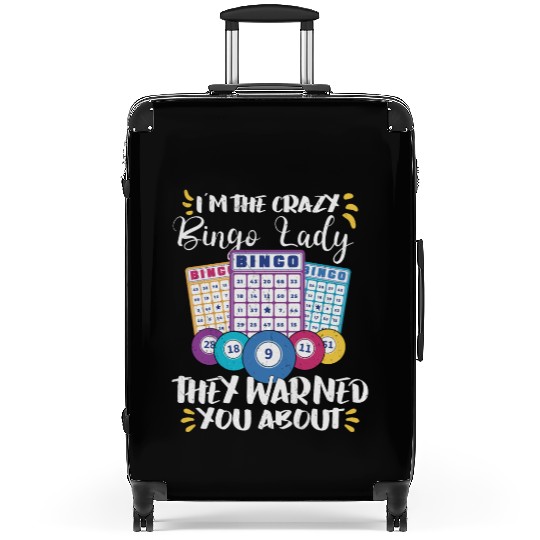 Bingo Card Game Grandma Bingo Player Bingo Cards Suitcases
