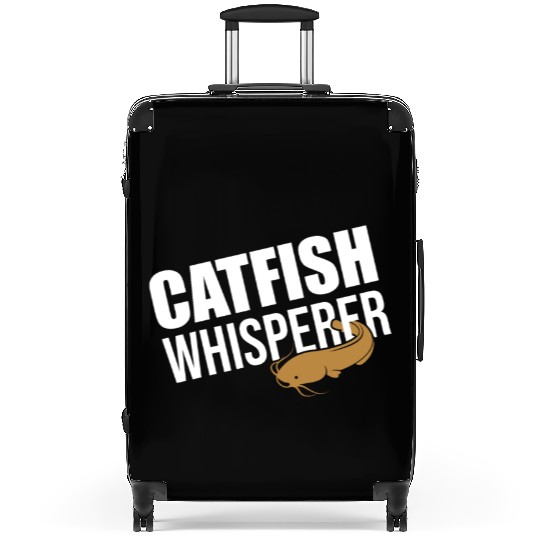 catfish whisperer - catfish catfish hunter Suitcases