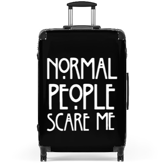 normal people scare me Suitcases