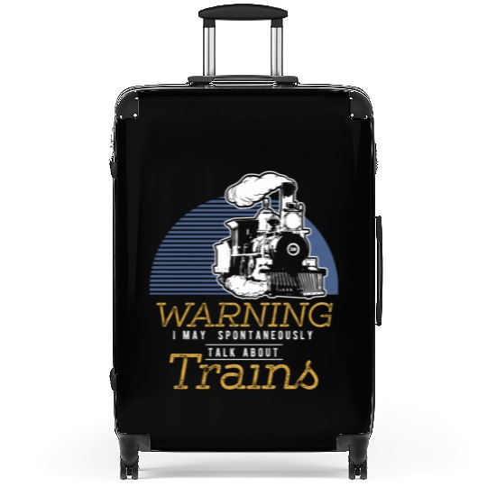 Train Lover Locomotive Suitcases