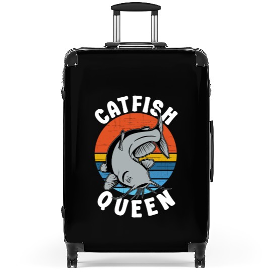 Wels Catfish Design For A Catfish Queen Suitcases