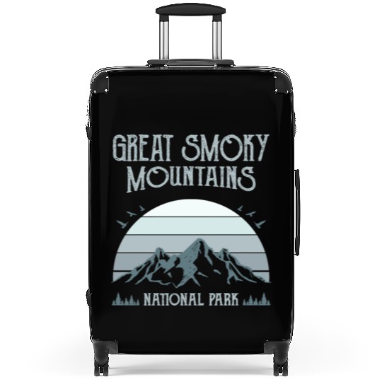Great Smoky Mountains Vintage National Park Suitcases