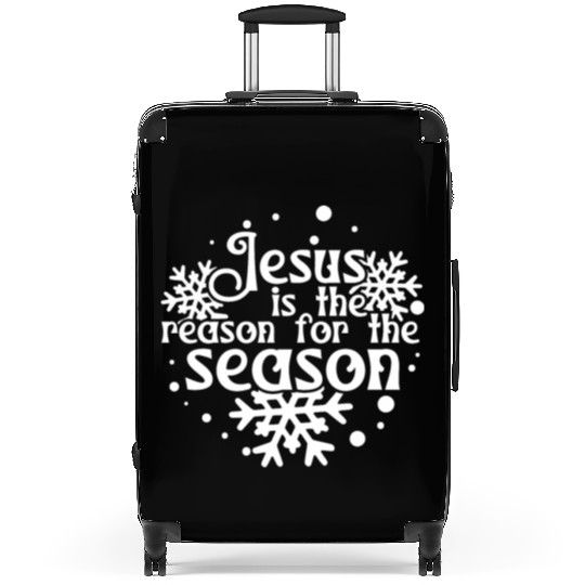 Jesus Is The Reason For The Season Holiday Xmas Suitcases