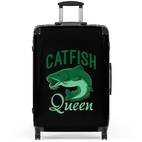 Wels Catfish Design For A Catfish Queen Suitcases