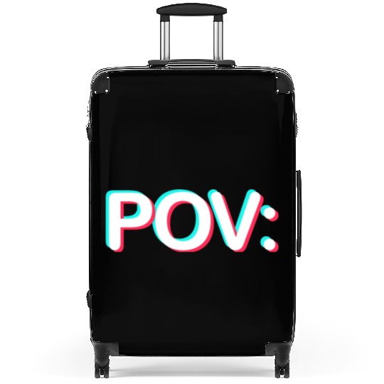 POV: You wear TikTok Meme Prints Suitcases