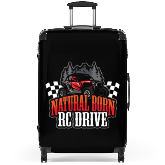 Natural Born RC car Driver Racer Remote Controlled Suitcases