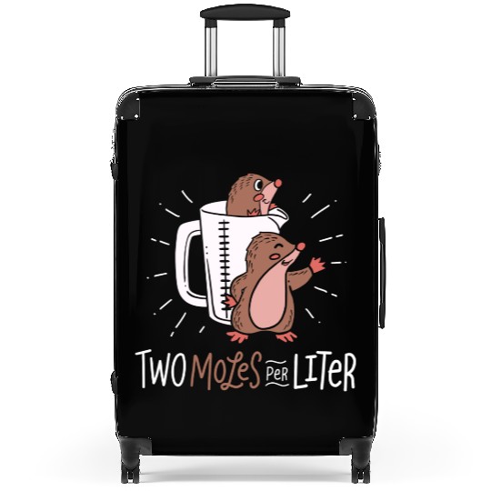 Two Moles Per Liter Science Experiment Laboratory Suitcases